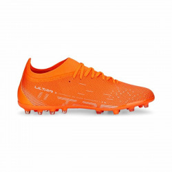 Botas de Fútbol para Adultos Puma Ultra Match Mg Naranja Unisex