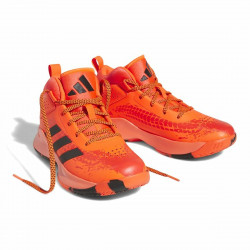 Zapatillas de Baloncesto para Niños Adidas Cross Em Up 5 K Wide Naranja