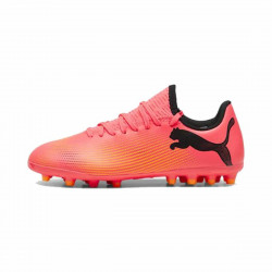 Botas de Fútbol Multitaco para Niños Puma Future 7 Play MG Naranja Naranja Oscuro