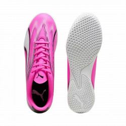 Zapatillas de Fútbol Sala para Adultos Puma Ultra Play Blanco Rosa oscuro Unisex