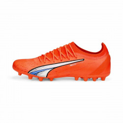 Botas de Fútbol para Adultos Puma Ultra Ultimate Mg Naranja Unisex