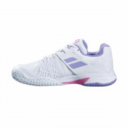 Zapatillas de Tenis para Niños Babolat Prop All Court Blanco Mujer