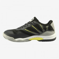 Zapatillas de Padel para Adultos Bullpadel Beker 23V Negro Gris Hombre