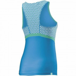 Camiseta de Tirantes Mujer Wilson Glamour Verde Reversible Tenis Azul