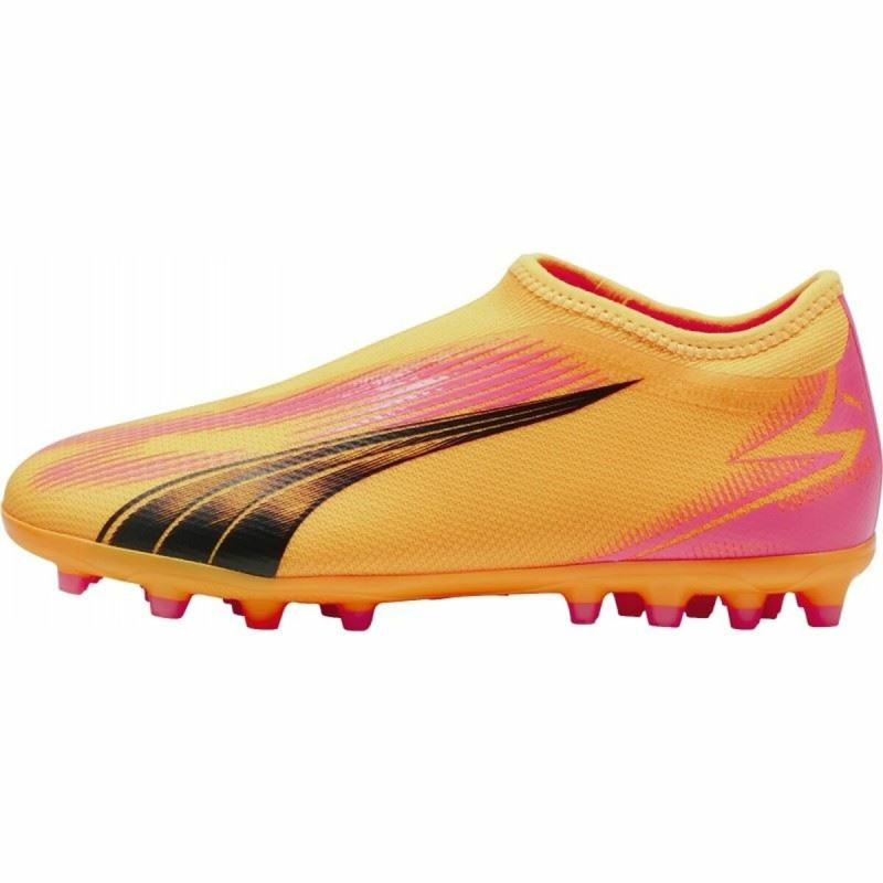 Botas de Fútbol para Niños Puma ULTRA MATCH L MG Naranja