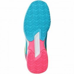 Zapatillas de Padel para Niños Babolat Jet Clay Azul cielo Unisex