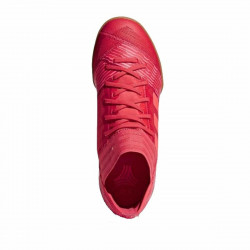 Zapatillas de Fútbol Sala para Niños Adidas Nemeziz Tango 17.3 Rojo Rojo Carmesí