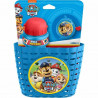 Set de accesorios The Paw Patrol Bicicleta Infantil Azul Rojo 3 Piezas