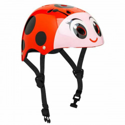 Casco de Ciclismo para Niños Moltó Rojo Mariquita 26 x 21 x 16,5 cm