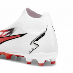 Botas de Fútbol para Adultos Puma Ultra Match+ Ll Fg/A Blanco Rojo