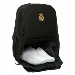 Mochila de Pádel Real Madrid C.F. Negro 30 x 42 x 17 cm