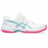 Zapatillas de Padel para Adultos Asics Gel-Game 9 Mujer Blanco