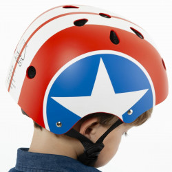 Casco Infantil Moltó Azul Estrella