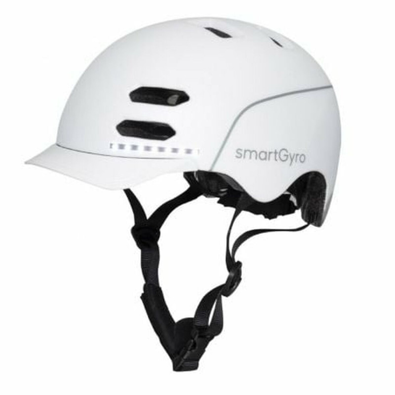 Casco de Ciclismo para Adultos Smartgyro SG27-250 Blanco L