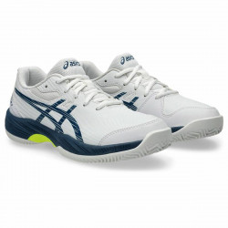 Zapatillas de Tenis para Niños Asics Gel-Game 9 Gs Clay/Oc Blanco