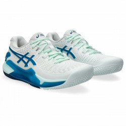 Zapatillas de Tenis para Mujer Asics Gel-Resolution 9 Clay Mujer Blanco