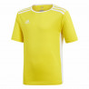 Camiseta de Fútbol de Manga Corta para Niños Adidas Entrada 18 Amarillo