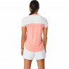 Camiseta Deportiva de Manga Corta Asics Court Rosa Tenis