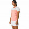 Camiseta Deportiva de Manga Corta Asics Court Rosa Tenis