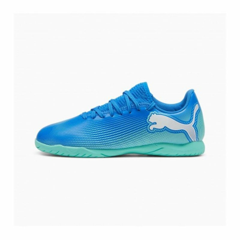 Zapatillas de Fútbol Sala para Niños Puma Future 7 Play It Azul