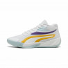 Zapatillas de Baloncesto para Adultos Puma Court Pro Blanco Amarillo