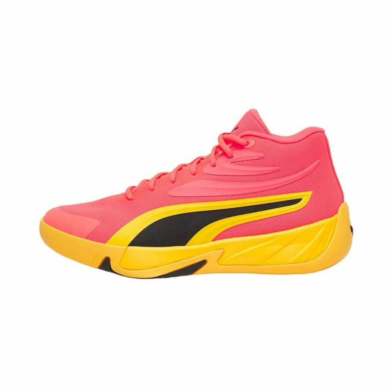 Zapatillas de Baloncesto para Adultos Puma Court Pro Amarillo