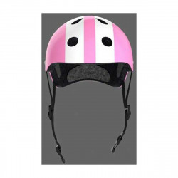 Casco Infantil Moltó Rosa Blanco 48-53 cm