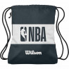 Bolsa Mochila con Cuerdas Wilson NBA Forge Negro