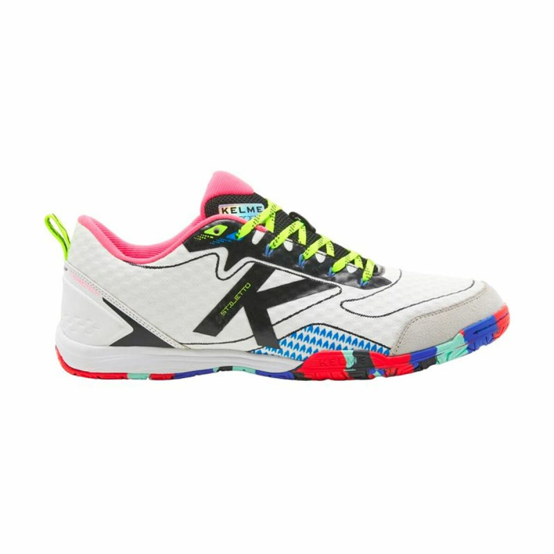 Zapatillas de Fútbol Sala para Adultos Kelme Stiletto Blanco
