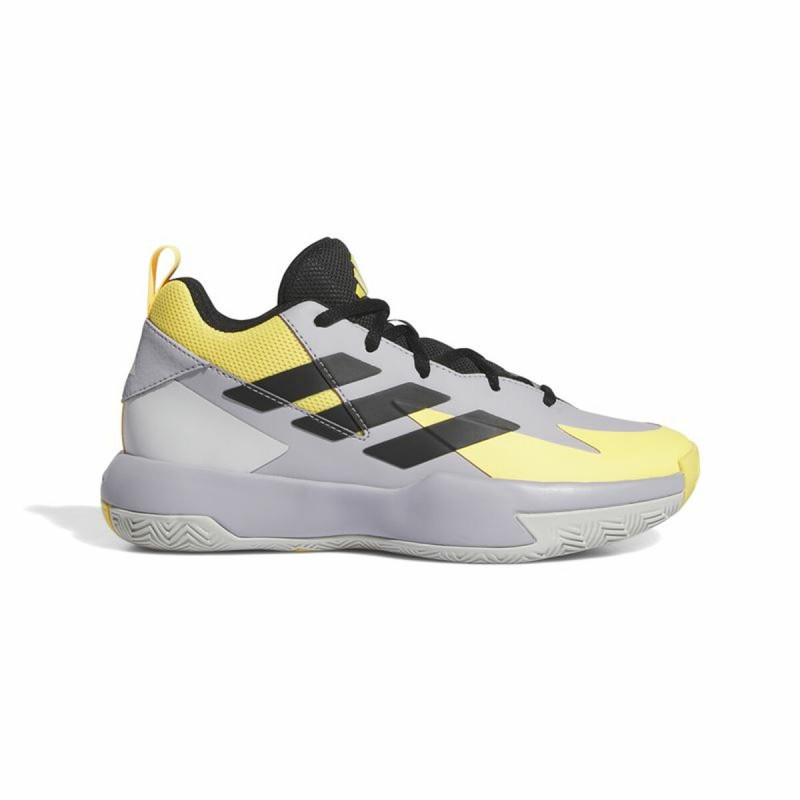 Zapatillas de Baloncesto para Niños Adidas Cross Em Up Select Mid Gris