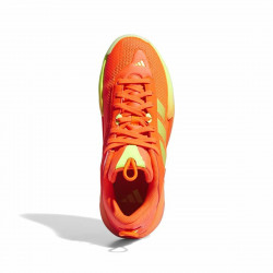 Zapatillas de Baloncesto para Adultos Adidas Exhibit Select Mid Naranja