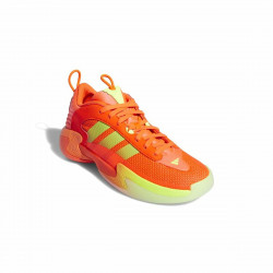 Zapatillas de Baloncesto para Adultos Adidas Exhibit Select Mid Naranja
