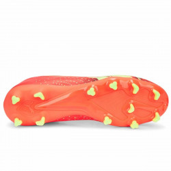 Botas de Fútbol para Adultos Puma Ultra 5 Play Mg Naranja