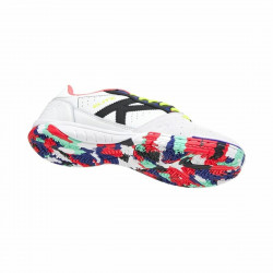 Zapatillas de Fútbol Sala para Adultos Kelme Elite Blanco Negro