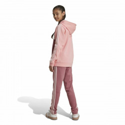 Chándal Infantil Adidas Tiberio 3-Stripes Colorblock Fleece Rosa