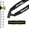 Candado de llave Master Lock Negro 90 cm
