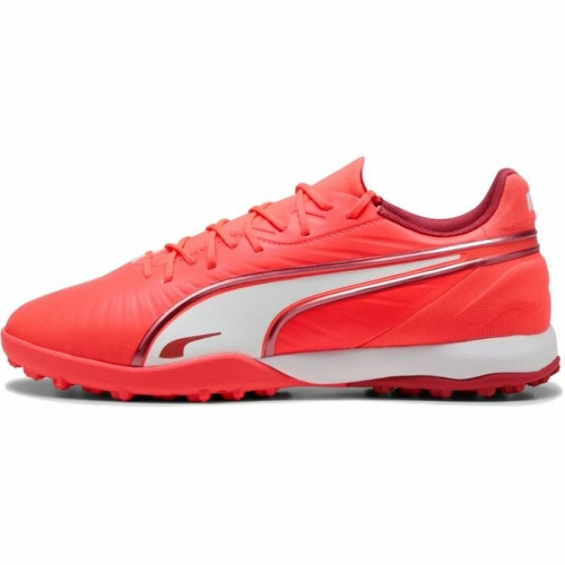 Botas de Fútbol para Adultos Puma King Match Tt Rojo