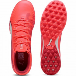Botas de Fútbol para Adultos Puma King Match Tt Rojo