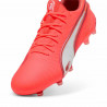 Botas de Fútbol para Adultos Puma King Ultimate Fg/Ag Rojo