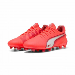 Botas de Fútbol para Adultos Puma King Ultimate Fg/Ag Rojo