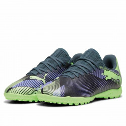 Botas de Fútbol para Niños Puma Future 7 Play Tt Morado Verde