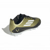 Botas de Fútbol para Niños Adidas F50 Club Messi Blanco Dorado