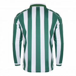 Camiseta de Fútbol de Manga Corta Hombre Kappa Onso Blanco Verde