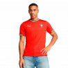 Camiseta de Fútbol de Manga Corta Hombre Puma Portugal Home Repl Rojo