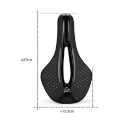 Sillín Rockbros 38210005001 Negro Monocromo