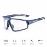 Gafas de Ciclismo Rockbros 163750 Azul Negro